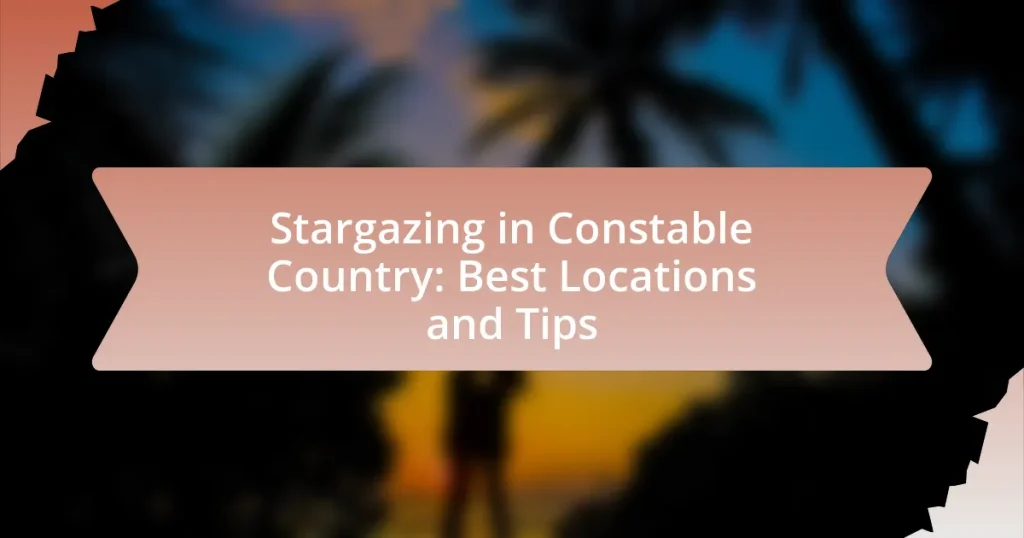 Stargazing in Constable Country: Best Locations and Tips